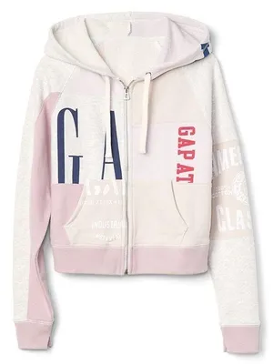 GAP Logo Remix Zip Up Hoodie thumbnail 1