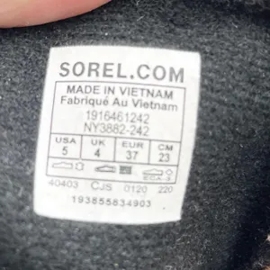 Sorel Emelie‎ Combat Boot Womens 5 Waterproof Suede Gold Stars Boho Fairy Grunge thumbnail 12