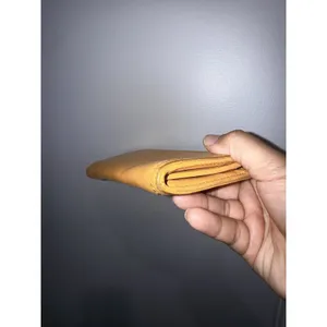 Coach Mustard Tan Leather Slim‎ Zip Wallet 48178 - 8 Credit Card Slots E thumbnail 8