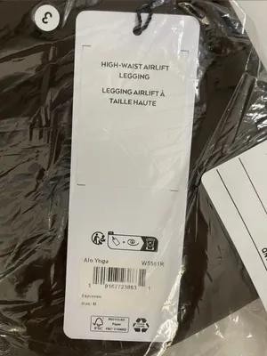 Alo Yoga NWT High-Waisted Airlift Leggings in Expresso Brown Size M thumbnail 5
