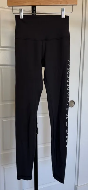 Lululemon x Orangetheory Wunder Train High Rise Tight - Size 4 thumbnail 1