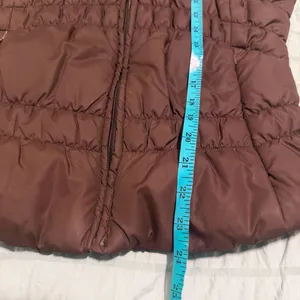 THRE3 Clothing Co. Chocolate Brown Quilted Puffer Vest Size L thumbnail 8