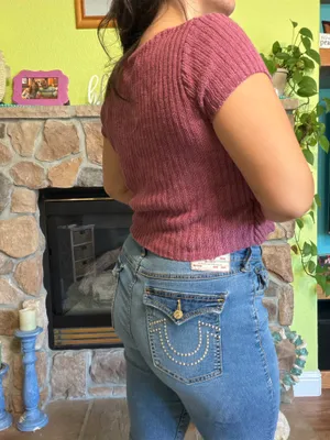 Free people coco sweater top thumbnail 2