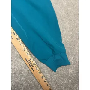 Figs Zamora Teal Blue Jogger Scrub Pants Women's Small Style Some Stains Mid Ris thumbnail 8
