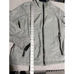 Free Country Womens Softshell Jacket Full Zip Gray Size Medium Fleece Lined‎ thumbnail 2