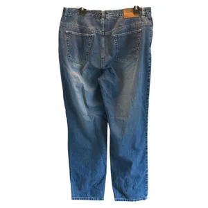 Ralph Lauren Jeans Co straight leg medium wash pants size 14W classic thumbnail 3