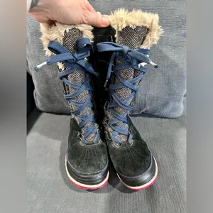 SOREL | Tivoli II High Herring Bone Waterproof Snow Boots, Size 6 thumbnail 2