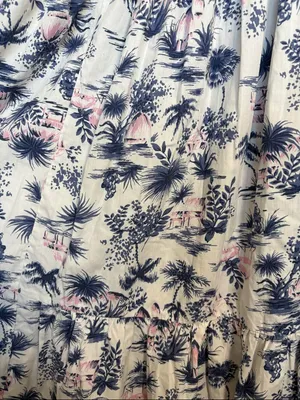 Abercrombie Smocked Bodice Easy Maxi Dress Sz S thumbnail 6