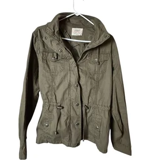 Ashley By 26 International Utility Collection Olive Green Women's Jacket Sz XL thumbnail 7