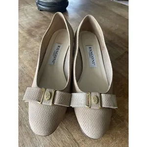 Rangoni Of Florence Italy women Size 6.5 leather Fabrics Bow Tie pump Shoes thumbnail 2