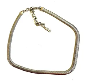 Sugarfix by Baublebar silver tone choker chain necklace thumbnail 1