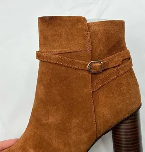Draper James TEGAN booties in Cognac size 8.5 NWOB thumbnail 5
