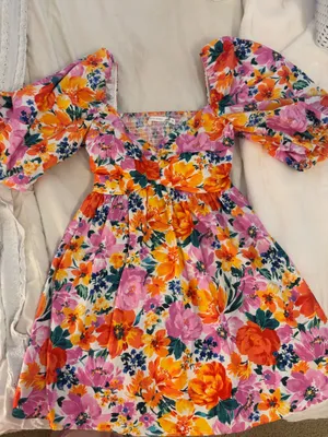 Altar'd State Floral Dress thumbnail 3