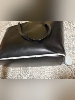 Kate Spade Black Leather Tote Bag thumbnail 3