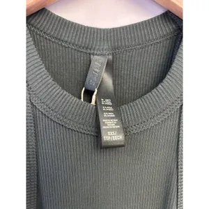 Skims Nwt Soft Lounge High Neck Tank Dress - Deep Sea Xxs ( Sold Out) thumbnail 9
