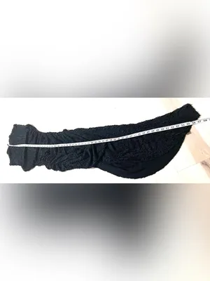 Babyboo NWT Women Large Black Crinkle Textured Open Back Thigh Split Midi Dress thumbnail 11