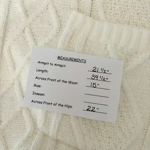 BEACH RIOT Rinna Chenille Robe Cream Cable Knit Belted Pockets X-Small Small thumbnail 13