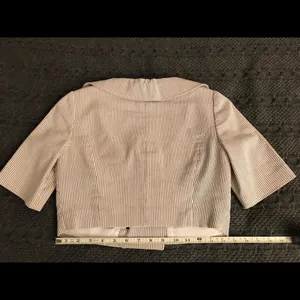 2 Piece Crop Jacket/Pants Outfit Tan thumbnail 7
