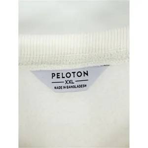 Peloton Cream Holiday Crewneck Sweatshirt‎ Unisex XXL Cozy Pullover thumbnail 6