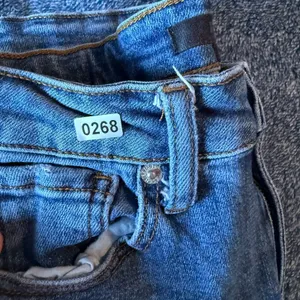 Risen Jeans Womens 27 (Sz 5) Blue Straight Leg Frayed Hem Crop RDP1207 Exc. Cond thumbnail 12