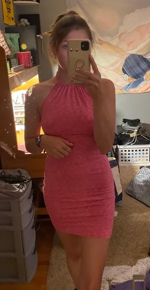 Hot Pink Dress Size XS thumbnail 1