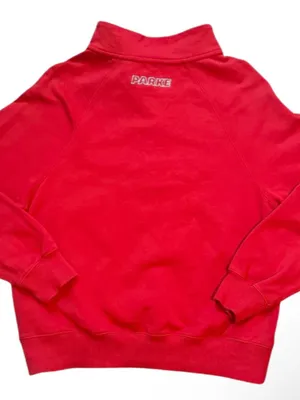 PARKE X Target XXS/XS Red Sweatshirt Women Snap Mock Neck thumbnail 3
