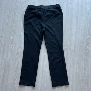 Chicos Pants Womens Size 1 Medium Black thumbnail 3