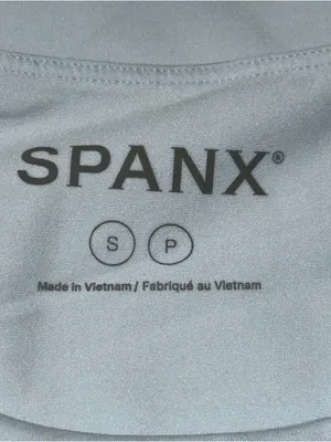 SPANX NWT Size S Light Sky Blue Smoothing Jersey Short Sleeve Crewneck T-Shirt thumbnail 7