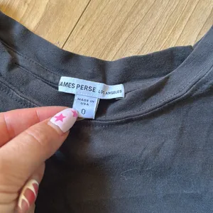 James Perse Charcoal Short Sleeve Tee thumbnail 2