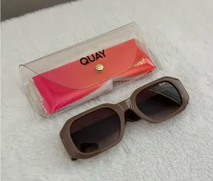 QUAY Australia HYPED UP Brown Sunglasses thumbnail 1