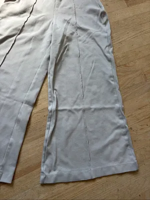Quince Ultra-Stretch Ponte ankle Super Wide Leg Pants - Size M ecrll thumbnail 5