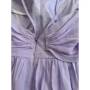 Kimora Floor Length Spaghetti Straps Chiffon Bridesmaid Dresses size 4 thumbnail 12