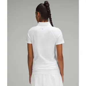 Lululemon Swiftly Tech Short Sleeve Polo Shirt White Size 8 thumbnail 8