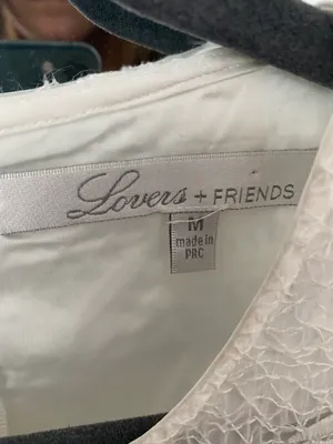 Lovers + Friends Caspian White Lace Dress thumbnail 4