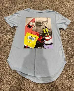 Spongebob Shirt 🧽 Blue thumbnail 1
