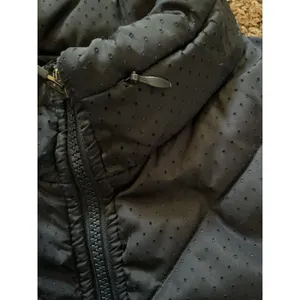 Fabletics Navy Blue Quilted Jacket Hooded Zip Front Athletic Coat Size S thumbnail 9