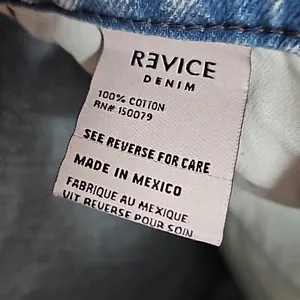 REVICE NWT ex boyfriend / player one stone wash denim jeans sz 24 thumbnail 8