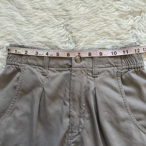 Madewell Pants Lanie Pleat Front Straight Leg High Waist Pumice Sz 0 thumbnail 10