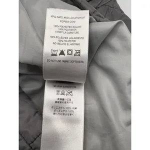 Patagonia Nano Puff Jacket Women Small Gray Quilted Primaloft Insulated Full Zip thumbnail 8
