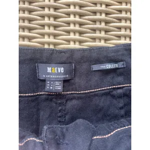 Maeve Anthropologie The Colette Magic Fabric Wide Leg Crop Pants Size‎ 4 Linen thumbnail 6
