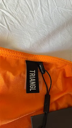 Orange Triangl Bikini Set thumbnail 7