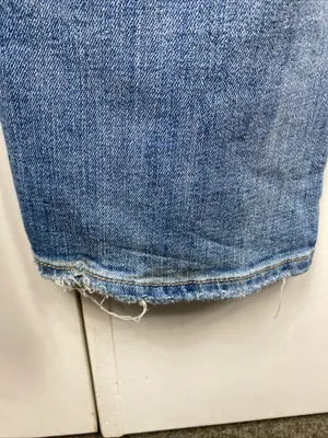 BKE Gabby Curvy Fit High Rise Straight Denim Jeans Stretch Medium Wash 29x32 thumbnail 6