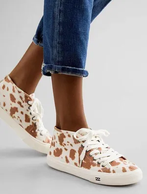 Billabong Parker Cow Print Sneaker thumbnail 1