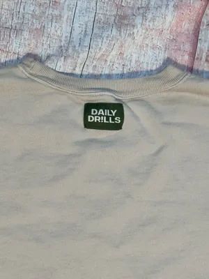 Daily Drills Short Sleeve Cropped Crew Sand XS/S thumbnail 3