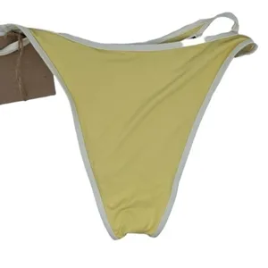 NWT Stone Fox Swim X free people Yellow bottom thumbnail 3