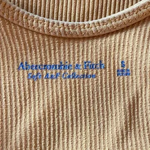 Abercrombie & Fitch Ribbed Bodysuit Women’s S Mustard Scoop Neck Y2K thumbnail 3
