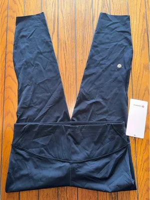 Lululemon Base Pace High Rise Tight 25” Black Size 14 NWT thumbnail 1