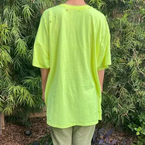 Fruit of the Loom Destroyed Bleached Neon Tee thumbnail 3