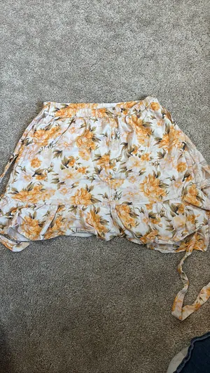 American Eagle Floral Skirt thumbnail 3