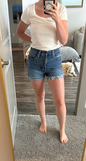 Madewell Shorts Jean thumbnail 1